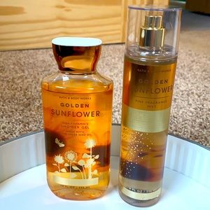 Golden Sunflower Shower Gel and Fine Fragrance Mist